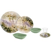 Resim Aryıldız Carine 25 Parça 6 Kişilik Kahvaltı Takımı 