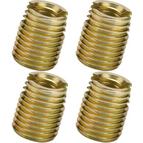 Resim Tenfowee Karbon Çelik Galvanizli Otomatik Vida Bükeyi İç M5 0.8 Dış M8 1.0 Uzunluk 10mm 20 Adet - Dayanıklı, Titreşime Dirençli, Kolay Kurulum 