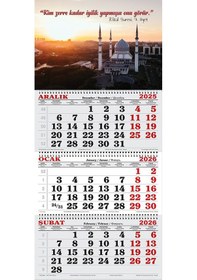 Resim 2026 Yılı Gemici Takvimi-zilzal Suresi 7. Ayet 