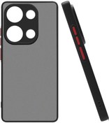 Resim Redmi Note 13 Pro 4g Kılıf Zore Hux Kapak-siyah 