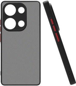 Resim Redmi Note 13 Pro 4g Kılıf Zore Hux Kapak-siyah 