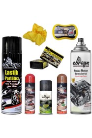 Resim caraks Motor Bakım-Lastik-Klima Temizleyici-Ebrayn Paket İçeriği Ürün Açıklamalarında Bulunmaktadır-9 Parça 