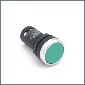 Resim Onesto Yay Dönüşlü Pushbuton (Yeşil) NA+NK 
