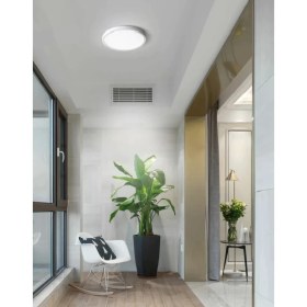 Resim Lüxs Home Orta Boy Banyo Balkon Koridor Wc Banyo Led Glop Armatür Aplik Avize 3200k Sarı Işık 