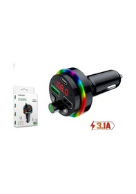 Resim Concord C-6009 Bluetooth Görüşme Ve Müzik Dinleme Ekranlı Rgb Fm Transmitter Pd 3.1a Çift Usb Şarj 