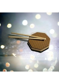 Resim Bateri Davul Ritim Çalışma Pedi 8'' Kahverengi 