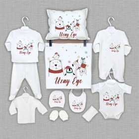 Resim Bebeqon Isme Özel 11'li Organik Hastane Çıkışı 