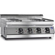 Resim Pimak Elektrikli Ocak 700 Seri 4 Ocaklı Set Üstü 80 X 70 X 30 Cm 