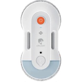 Resim Orcart S8 3800 Pa Emiş Gücüne Sahip Cam Silme Robotu Akıllı Telefon ile Kontrol Beyaz Renk 