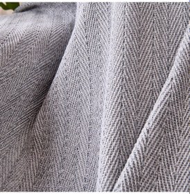 Resim Soft Koltuk Şalı - Gri - 180x210 Cm Çok Renkli 