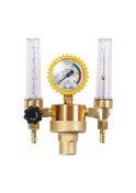 Resim Suntek Pro Argon Co2 Gaz Regülatörü Kontrol Vanası Çift Tüp 
