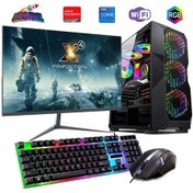 Resim Rogame RKT660796 i5-13400F 32 GB 1 TB M2 8 GB RX580 24" Free Dos Masaüstü Oyuncu Bilgisayarı 