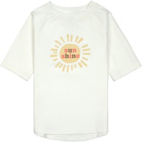 Resim Lassig Sunshine UV Korumalı Kısa Kollu Mayo Tişört Sea Salt - Beyaz / 07-12 Ay 