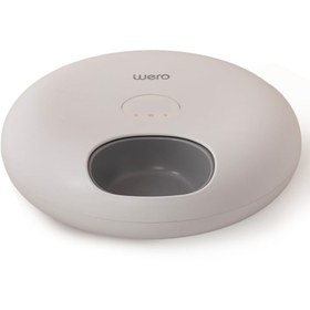 Resim Wero Akıllı Kedi Köpek Yaş Mama Kabı, 6 Öğün Kedi Mama Dağıtıcısı, Wifi APP Kontrolü Uzaktan Besleme Otomatik Evcil Hayvan Besleyici Beyaz 