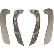 Resim KAYA KR-594 Kapı İç Kolçak Komple Takım R-L Bej Fluence-Megane 3 