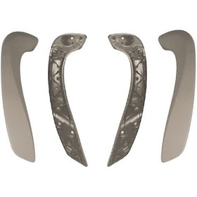 Resim KAYA KR-594 Kapı İç Kolçak Komple Takım R-L Bej Fluence-Megane 3 