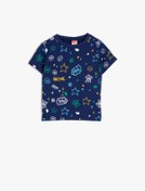 Resim Koton Mavi Erkek Bebek T-Shirt 