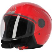Resim Acerbis Jet Brezza Açık Kask Kırmızı 