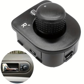 Resim Volkswagen VW Passat Bora Golf 4 Jetta MK4 Sagitar için araç yan ayna düğmesi anahtarı arka görüş ayarı düğmesi ısı kontrolü 