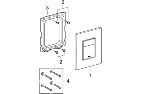 Resim Grohe Skate Cosmopolitan Kumanda Paneli 38732Kf0 