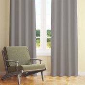 Resim Garden W537715-15 Fon Perde - Koyu Gri - 140x270 cm 