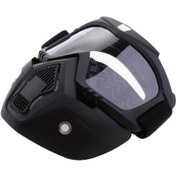 Resim Homyl Motosiklet Sürme Kaskı Rüzgar Geçirmez Yüz Maskesi 