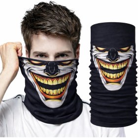 Resim Ynt İthalat Joker Gülüşlü Baf Maske - Çok Amaçlı Boyunluk Bandana 3 No 