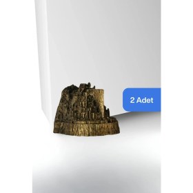 Resim Evene Kapı Stoperi Altın Eskitme Renk Dekoratif Kapı Tutucu Durdurucu 2 Adet Model 8 