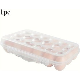 Resim Cordial 1 Adet Transparent Buzdolabı Yumurta Saklama Kutusu - Askılı Taze Tutucu, Dondurucu Ve Dolap Organizer 