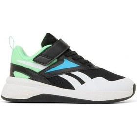 Resim Reebok Nano Play Stretch Lace & Top Strap Çocuk Rahat Sneaker Siyah 