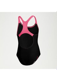 Resim Speedo Logo Medalist Jf Çocuk Yüzücü Mayosu C-spe813458c4040- Siyah 