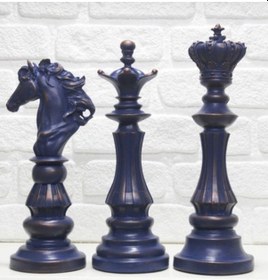 Resim Üçlü Satranç Takım (552971138) 