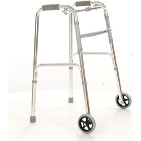 Resim Medikalcim Alüminyum Tekerlekli Walker Yürüteç 
