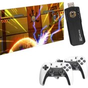 Resim 20.000 Oyunlu Kablosuz Çift Kol Retro Oyunlar Çift Kollu Game Stick 