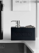 Resim Perotti 13200 Kitchen Antra Sıvı Sabunluk Antrasit 