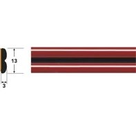 Resim Trend Garaj Ikili Kırmızılı Yapışkanlı Nikelaj Tampon Panjur Şeridi 13 mm 5 Metre 