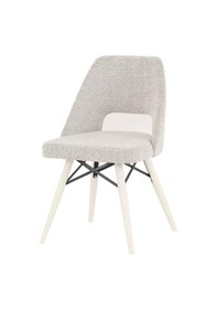 Resim Belsa Mutfak Sandalyesi 2 Adet Gri 