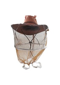 Resim 1 Adet Arıcılık Şapka Anti Arı Şapka Koruyucu Net Arıcılık Koruyucu Malzemeleri Brown Beekeeping Hat 