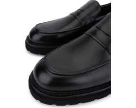 Resim Rossi Erkek Hakiki Deri Siyah Loafer Ayakkabı 668 1204 Erk Ayk SK25-26 Nero 