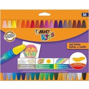 Resim Bic Yağlı Pastel Boya 36 Renk Karton Kutu 964863 