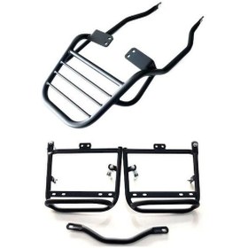 Resim Bajaj Pulsar Ns 200 Ug 2 Arka Çanta Demiri Ve Yan Çanta Demiri Seti 