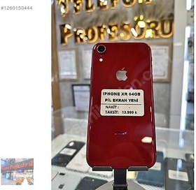 Resim Apple iPhone XR İkinci El TR | 64 GB | Kırmızı 