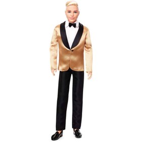Resim Barbie Ken 2025 Mutlu Yıllar Bebeği JGK55 
