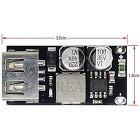 Resim Qc2 Qc3 Hızlı Şarj Modülü Usb Soket Çıkışı 5v 3a 