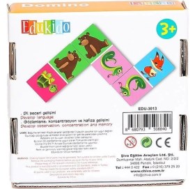 Resim MCM Group EDU-3013 Hayvanlar Domino -Chiva 