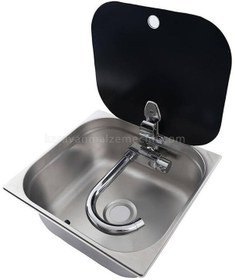 Resim Bio-tech Kapaklı Kare Evye Cam Kapak-580 