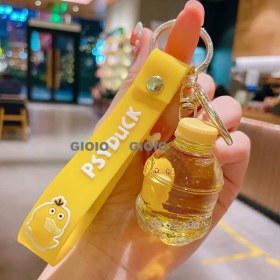 Resim Silver1 Gıoıo Yeni Ipek Eşarp Anahtarlık Kişiselleştirilmiş Inci Papyon Çanta Çekicilik Dokuma Anahtarlık (Yurt Dışından) 