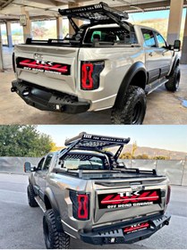 Resim TEK OFFROAD GARAGE Sepetli Rolbar 2 Tüm Pickup Araçlara Uyumlu 