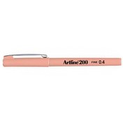Resim Artline 200 Fine Kalem 0.4 Mm Apricot Artline