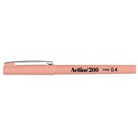 Resim Artline 200 Fine Kalem 0.4 Mm Apricot 